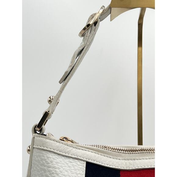Gucci Blondie White Calfskin Leather Mini Hobo Shoulder Bag - Picture 8 of 13
